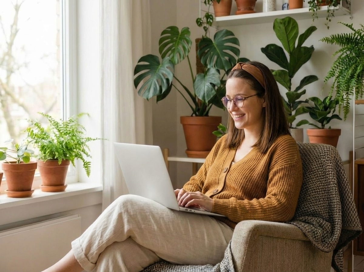 Child learning at home