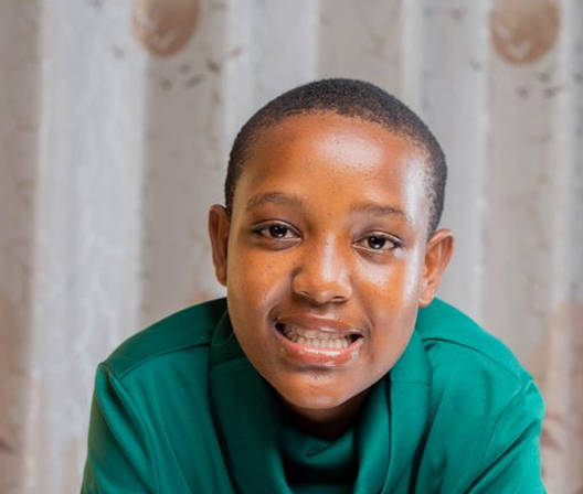 Student smiling during a Dojo Club